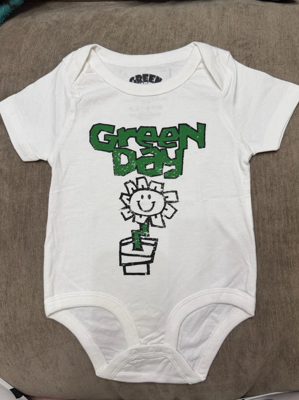 NWOT Green Day Onesie